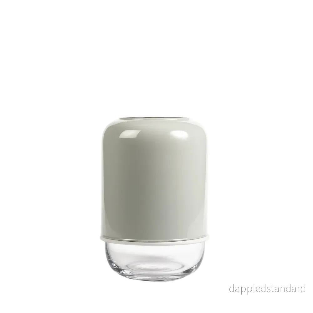 Capsule Vase Grey Capsule Vase Grey