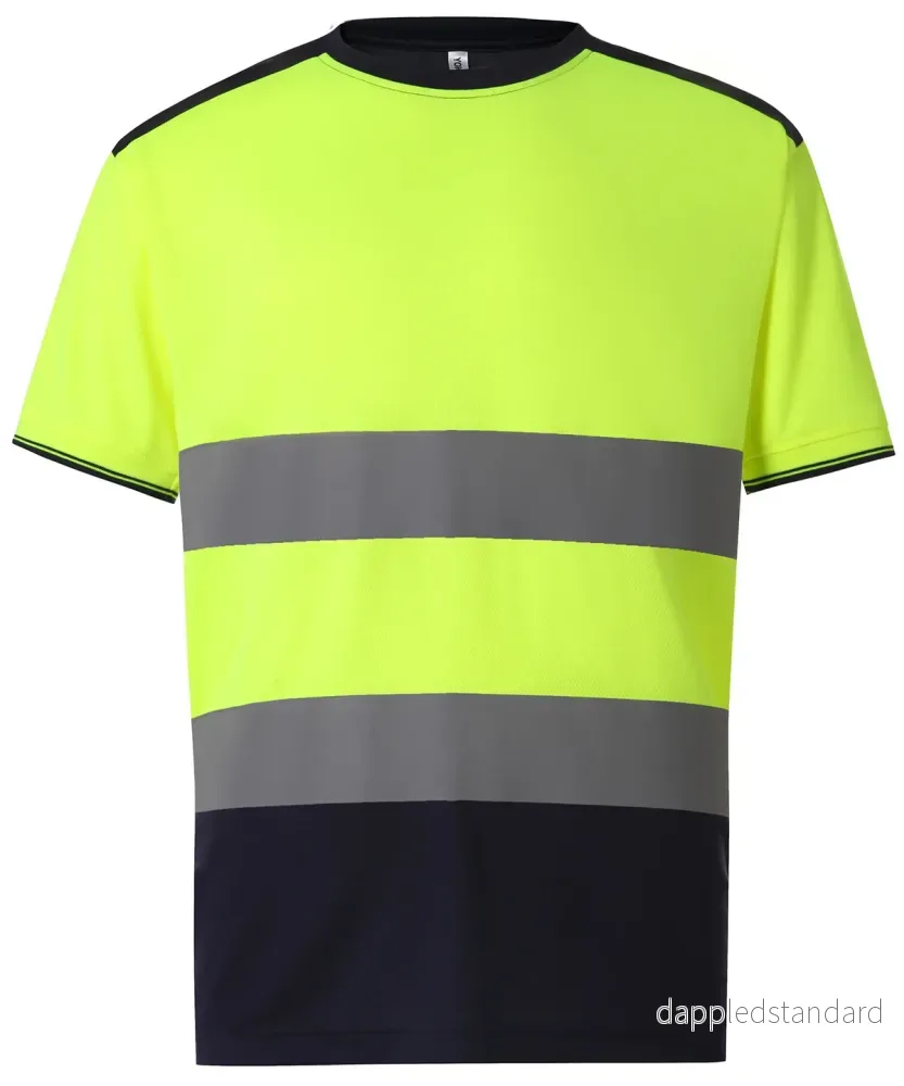 Hi-vis tvåfärgad t-shirt - Bild 3