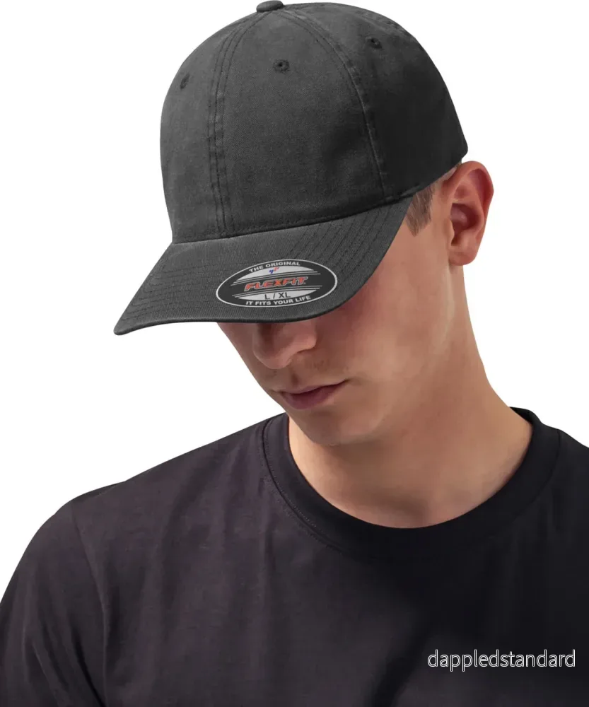 Flexfit dad hat i tvättad bomull Flexfit dad hat i tvättad bomull