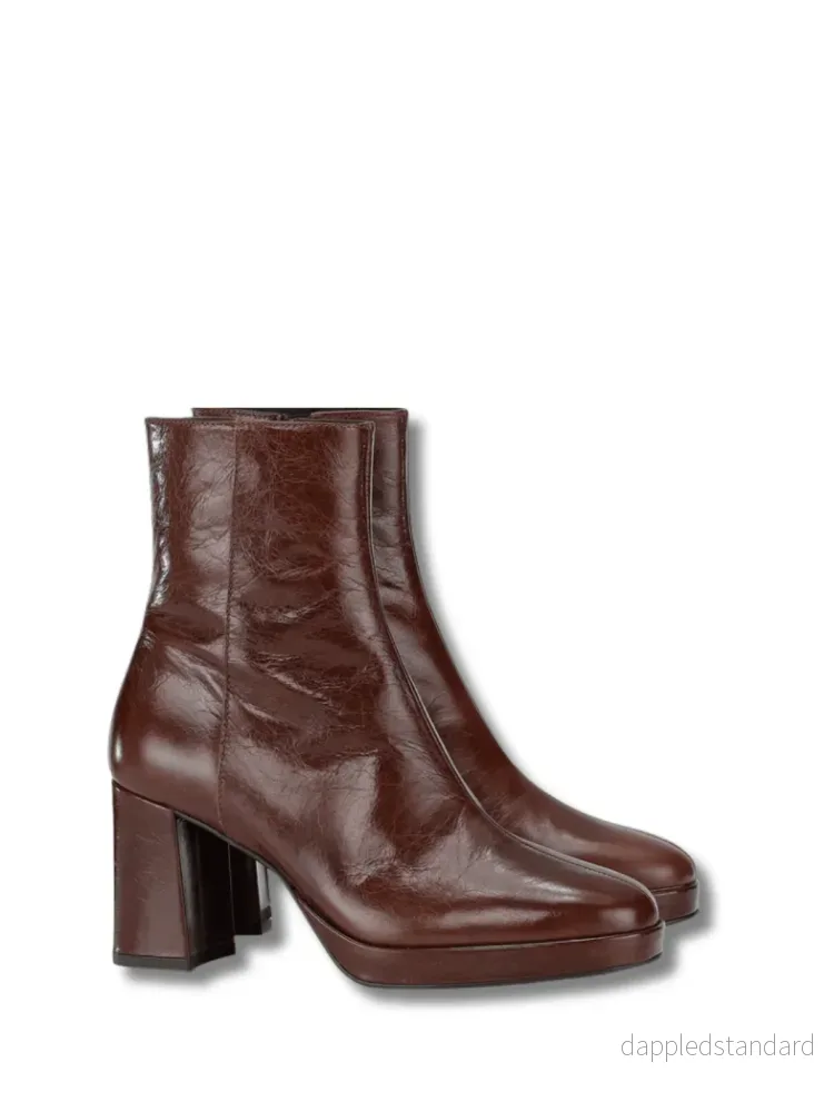 Shoe Biz Brun Kitt Halvstøvle Shoe Biz Brun Kitt Halvstøvle