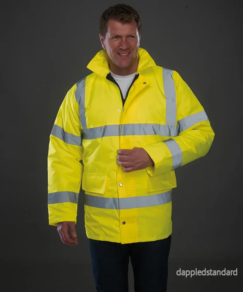 Hi-vis klassisk motorvägsjacka Hi-vis klassisk motorvägsjacka