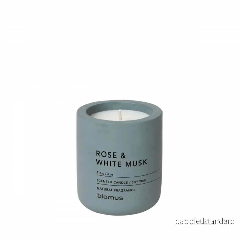 Doftljus Fraga rose white musk ø6 cm flint stone Doftljus Fraga rose white musk ø6 cm flint stone