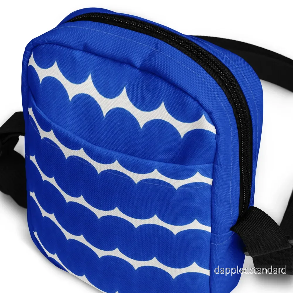 Crossbody väska Mia Våg blå - Bild 3