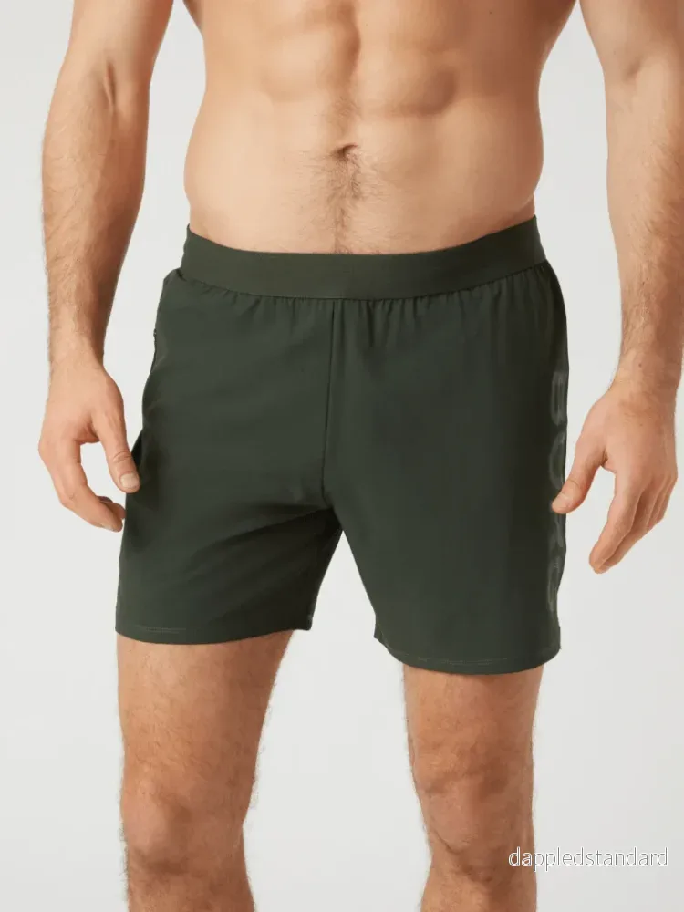 Björn Borg Armygrøn Performance Pocket Shorts