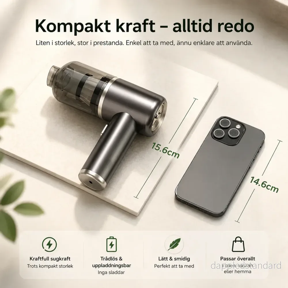 TurboClean™ – Kraftfull Rengöring på Sekunder för Bil & Hem - Bild 3