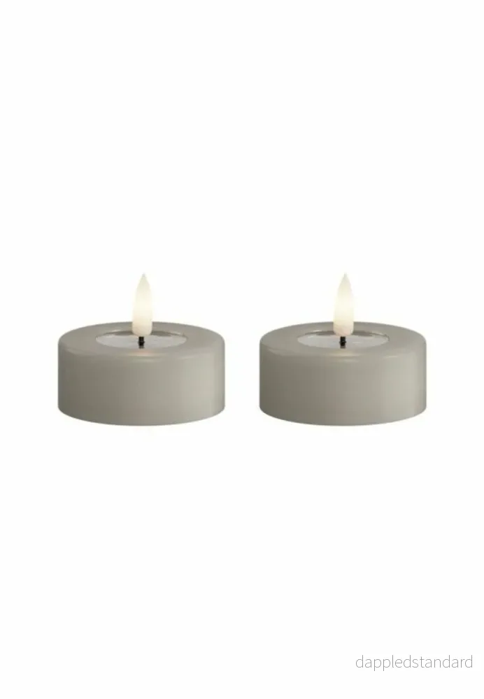 Värmeljus LED 2-Pack 6×4,5 cm