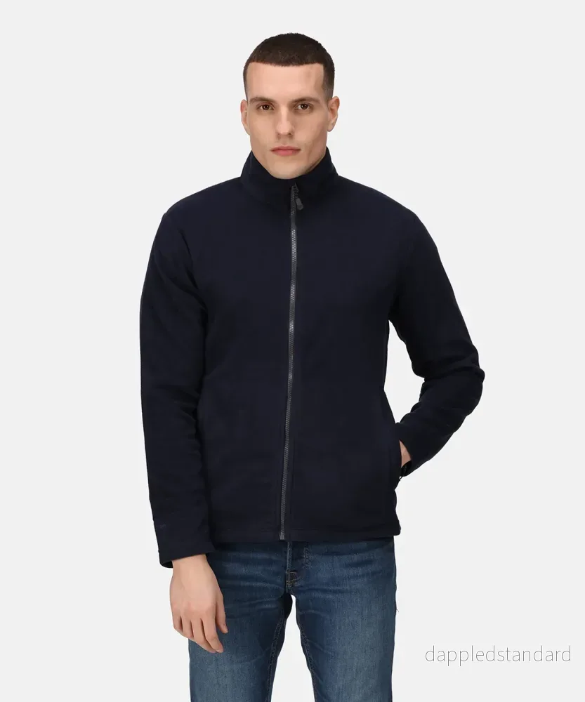Ärligt tillverkad återvunnen microfleece med full dragkedja Ärligt tillverkad återvunnen microfleece med full dragkedja