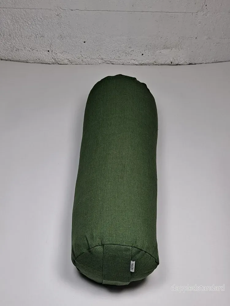 Yogabolster linne - Khaki - Bild 2