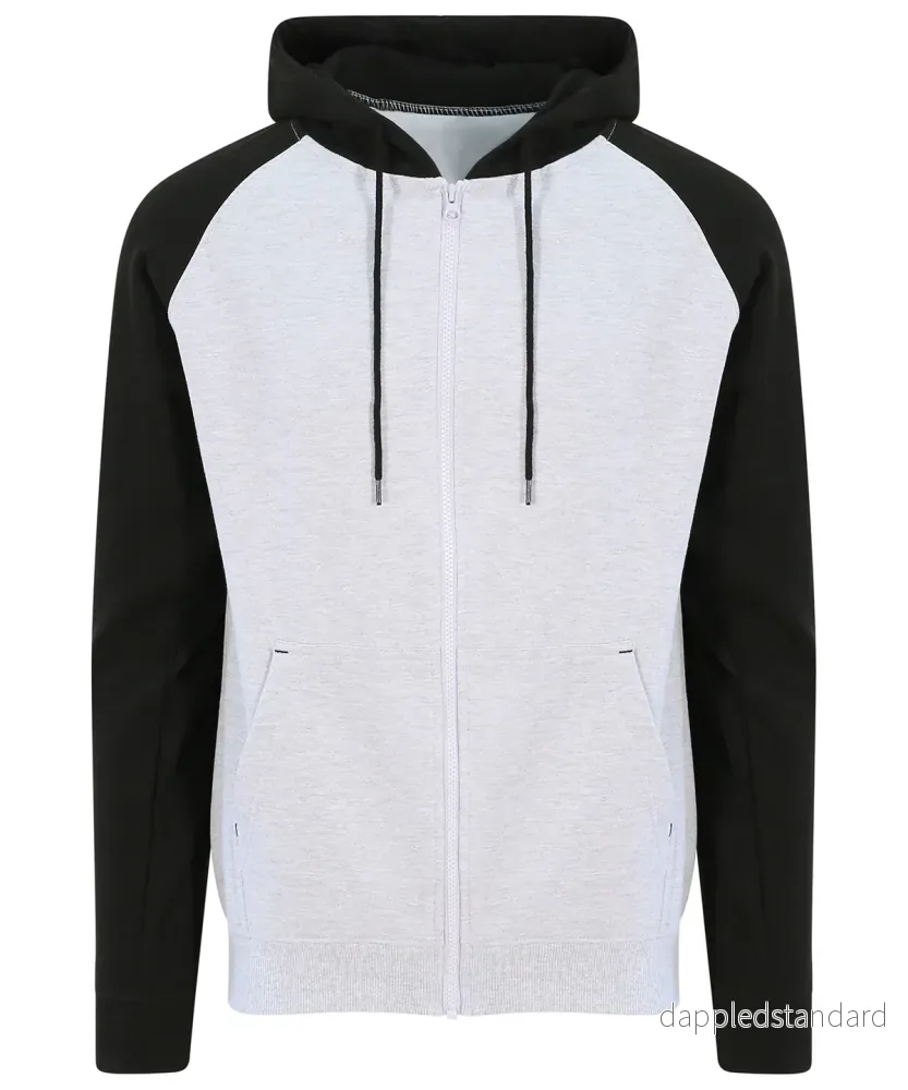 AWDis Just Hoods - Baseball Zoodie - Bild 3