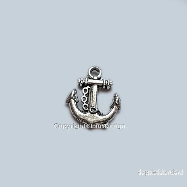 Berlock –  Ankare silver