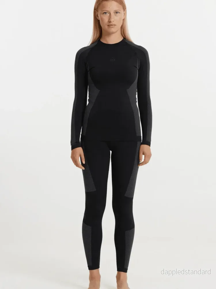 SOS Sort Kalmar Baselayer Lange Dame Underbukser SOS Sort Kalmar Baselayer Lange Dame Underbukser
