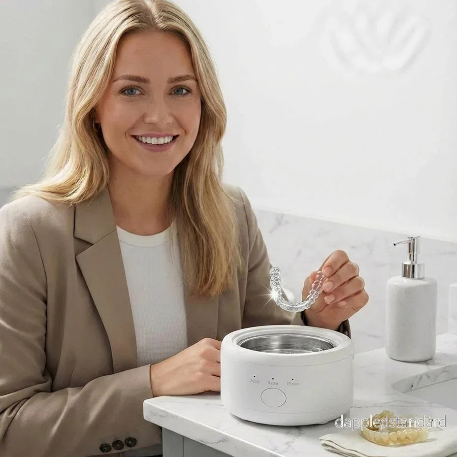 CleanWave™ - Ultraljudsrengörare för tandskenor - Bild 2