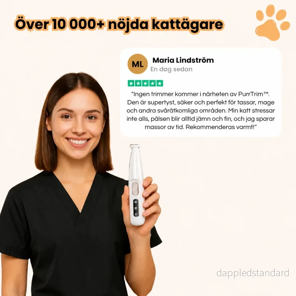 PurrTrim™ Stressfri & Säker Trimning för Känsliga Katter - Bild 2