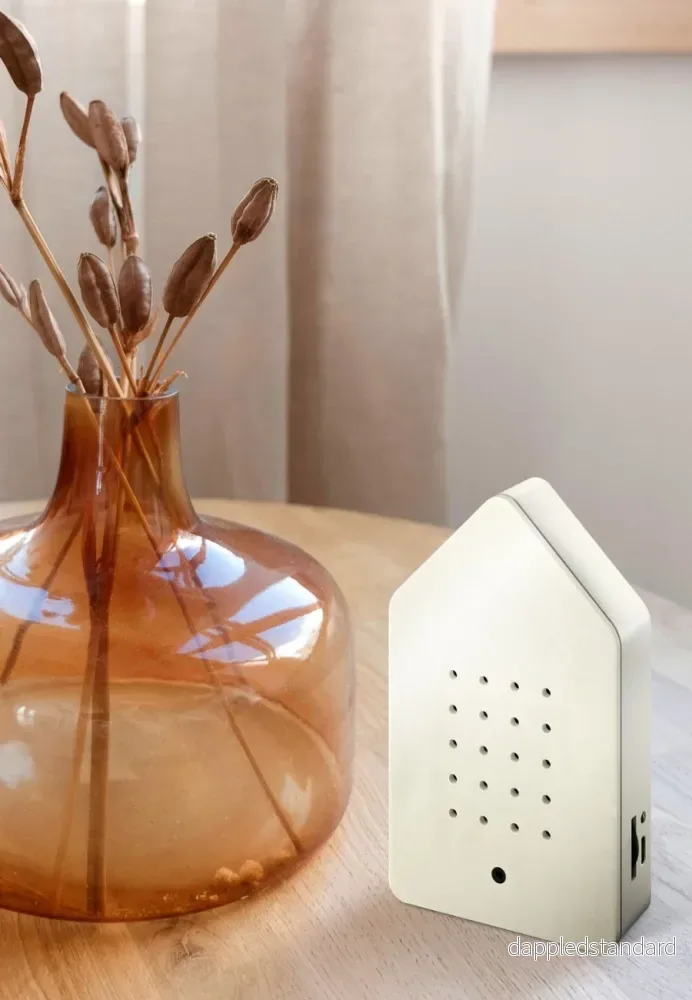 Birdybox Speldosa Fågelkvitter Vit Jesmonite - Bild 2