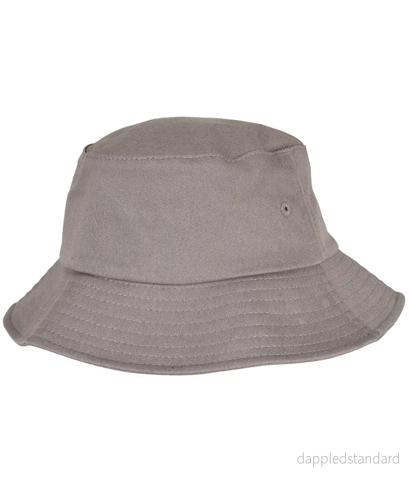 Barn Flexfit bomull twill bucket hatt - Bild 3