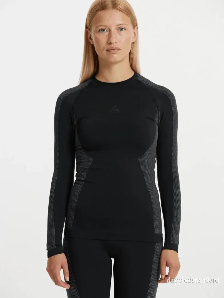 SOS Sort Kalmar Baselayer Dame Top SOS Sort Kalmar Baselayer Dame Top