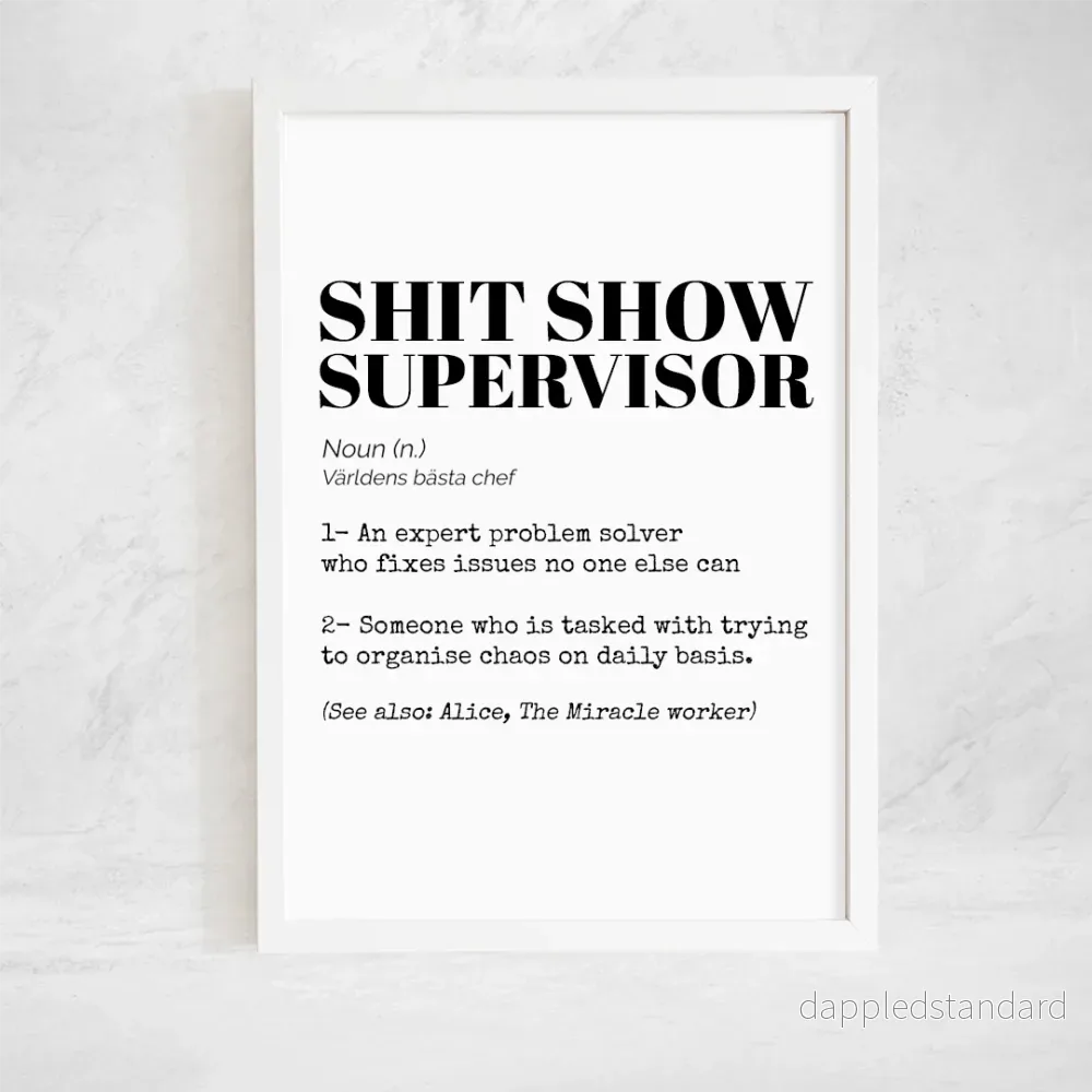 Poster | Supervisor