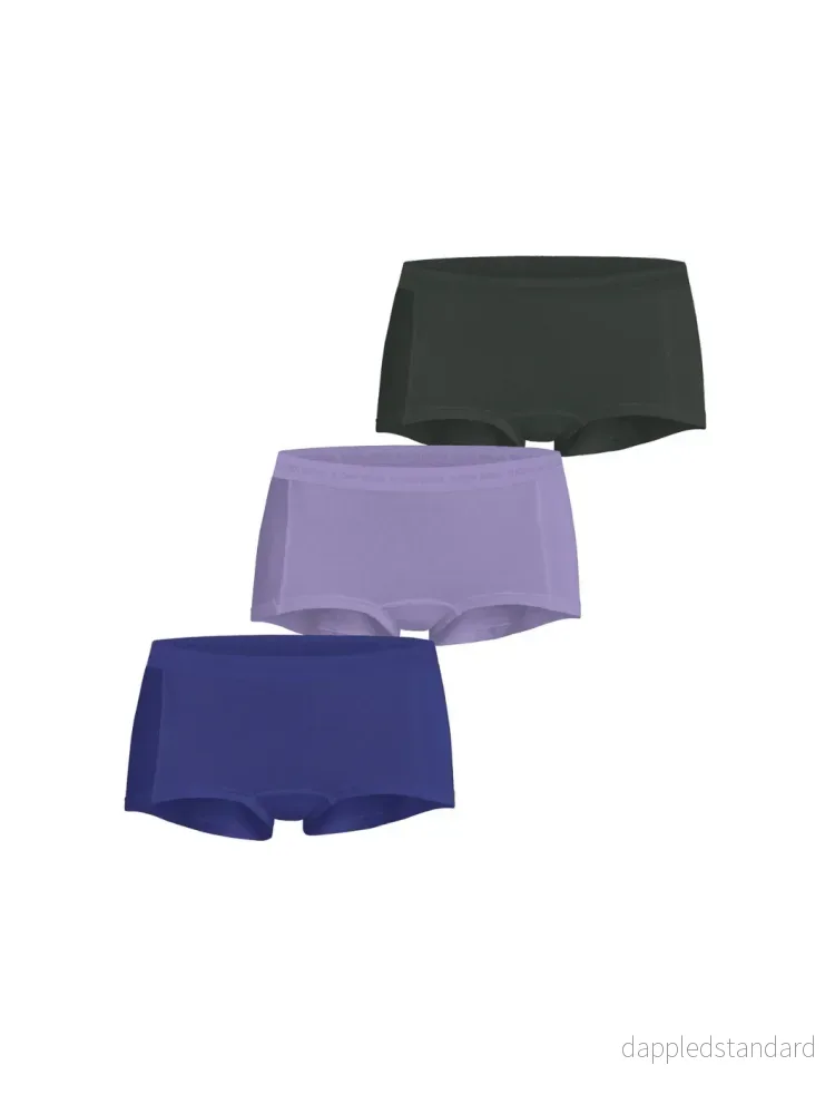 Björn Borg Flerfarvet Everyday Cotton Dame Boxershorts 3-Pack