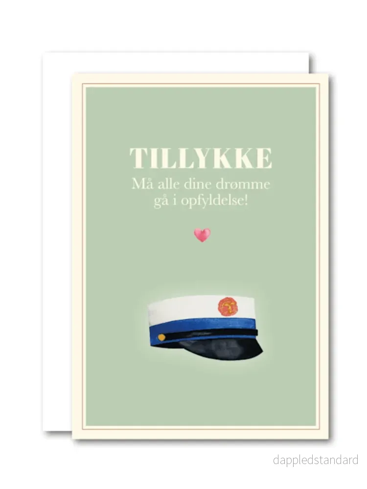 All By Voss – Tillykke Blå Student – A7 Kort All By Voss – Tillykke Blå Student – A7 Kort