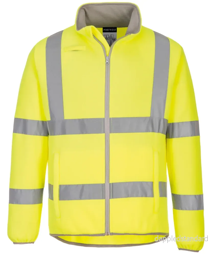 Eco Hi-vis fleecejacka - Bild 3