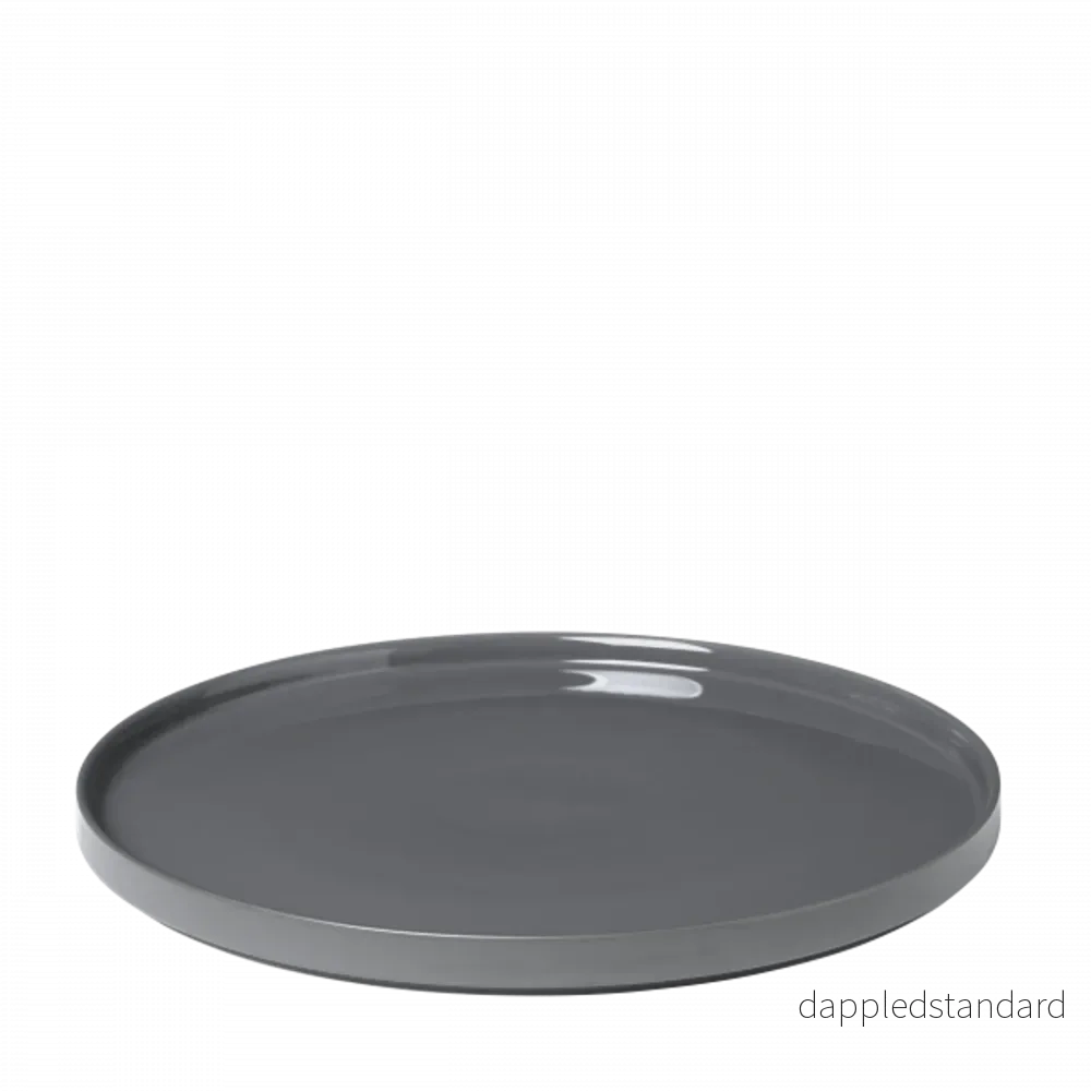 Serveringsfat Pilar ø35 cm pewter