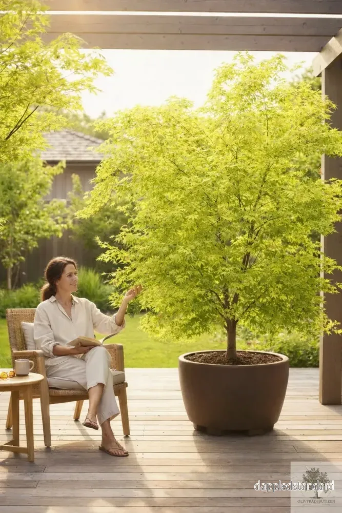 Japansk lönn grön – stort exemplar – Acer palmatum ”Limelight” – 220 cm