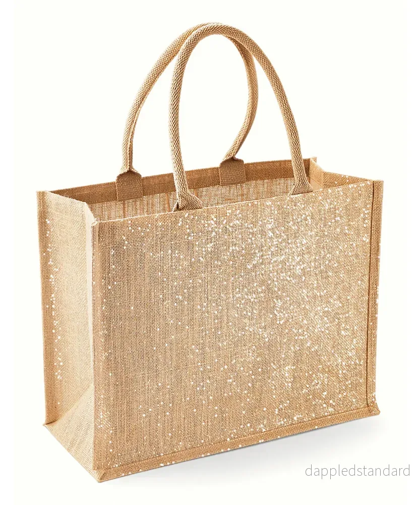 Shimmer Jute Shopper - Bild 2