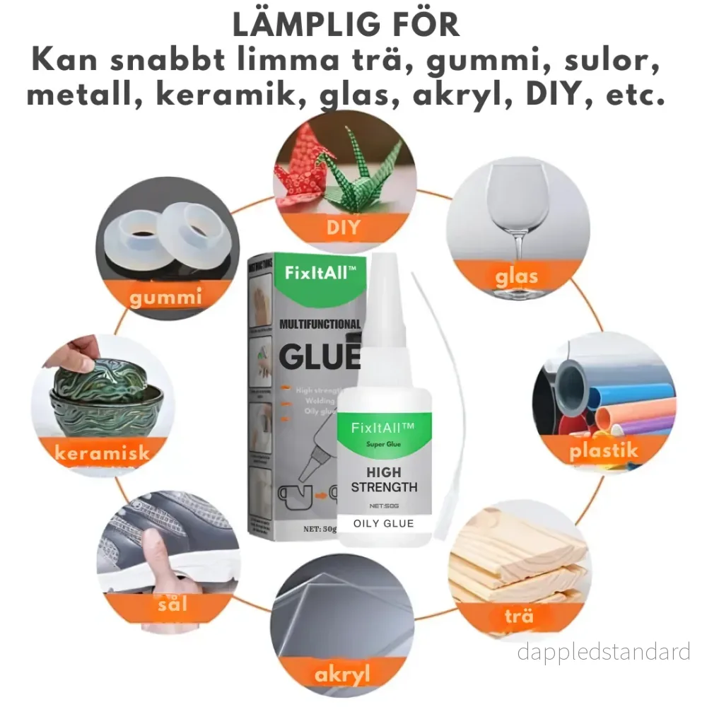 FixItAll | Vattentätt, dammtätt, höghållfast lim – reparera vad som helst på några sekunder - Bild 2