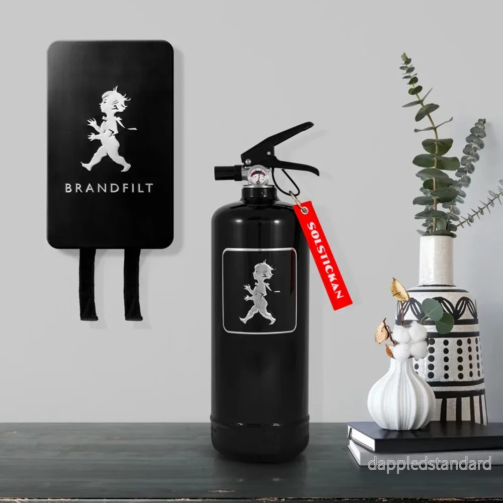 Fire Extinguisher 2kg Black / Black - Bild 3