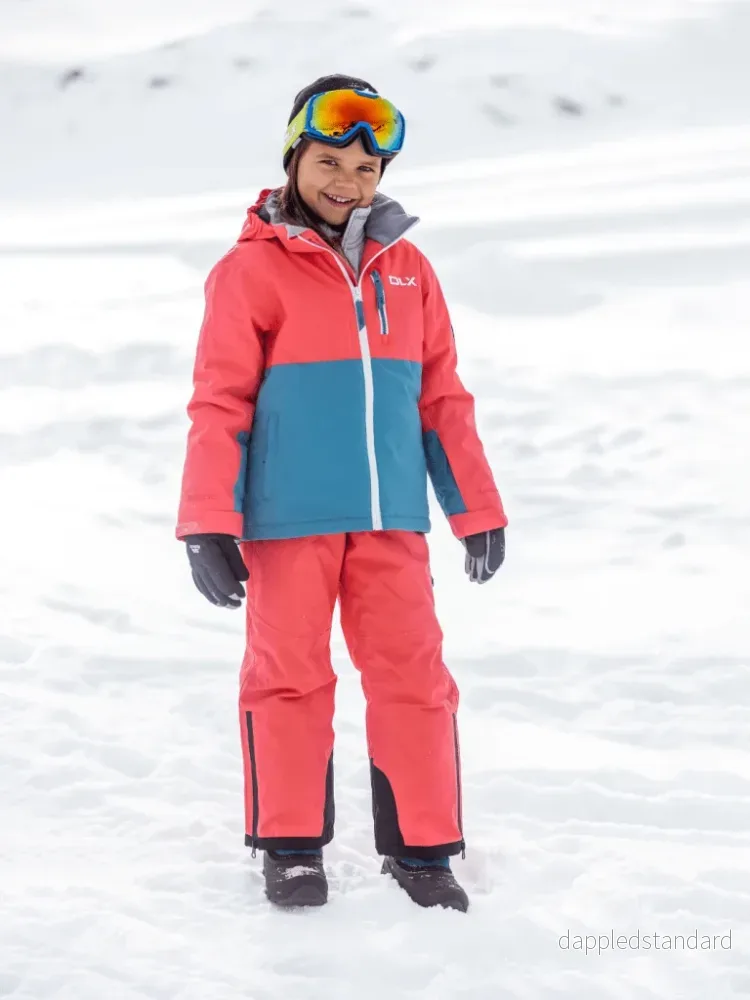 DLX Flerfarvet Pauline Pige Skijakke DLX Flerfarvet Pauline Pige Skijakke