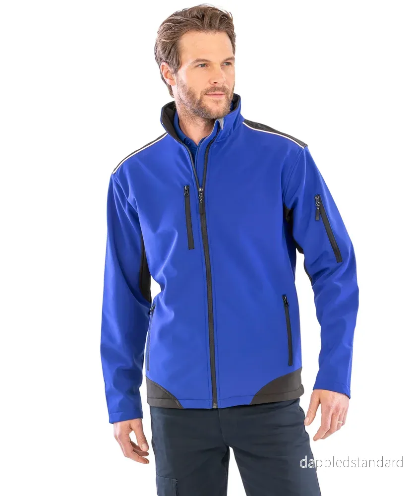 Ripstop softshell jacka för arbetskläder Ripstop softshell jacka för arbetskläder