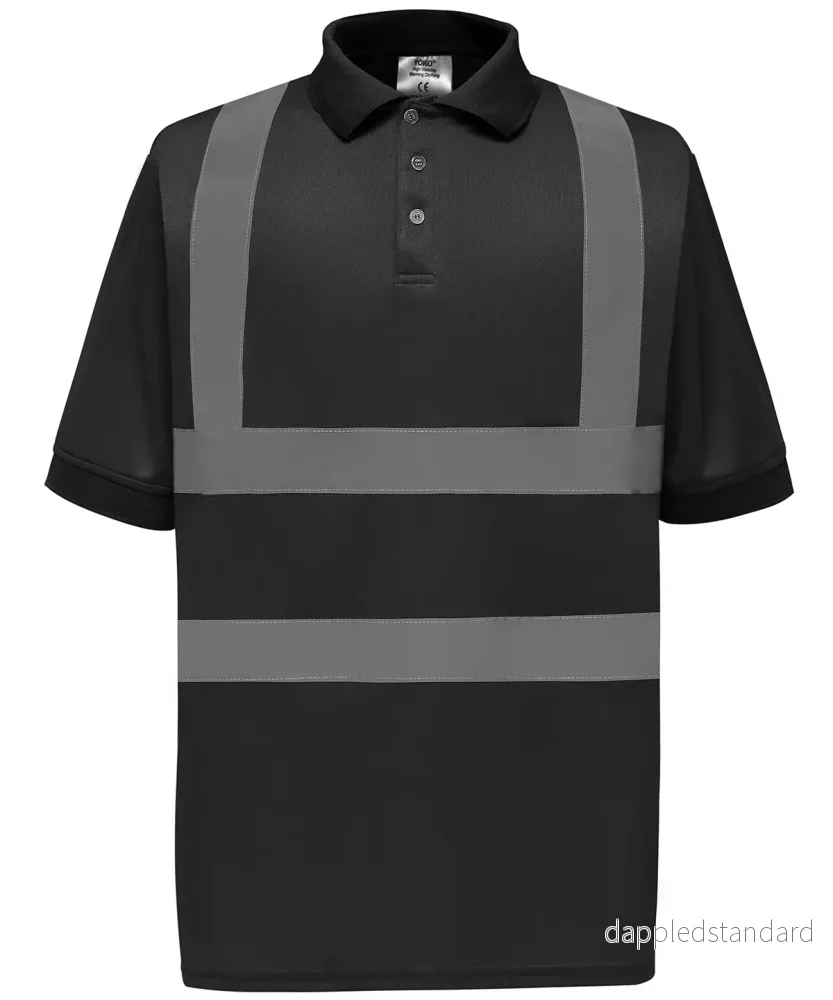 YOKO - Piké med kort ärm i Hi-vis-material - Bild 2