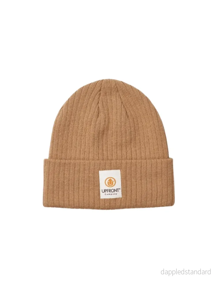Camel Stranded Upfront Hat Camel Stranded Upfront Hat