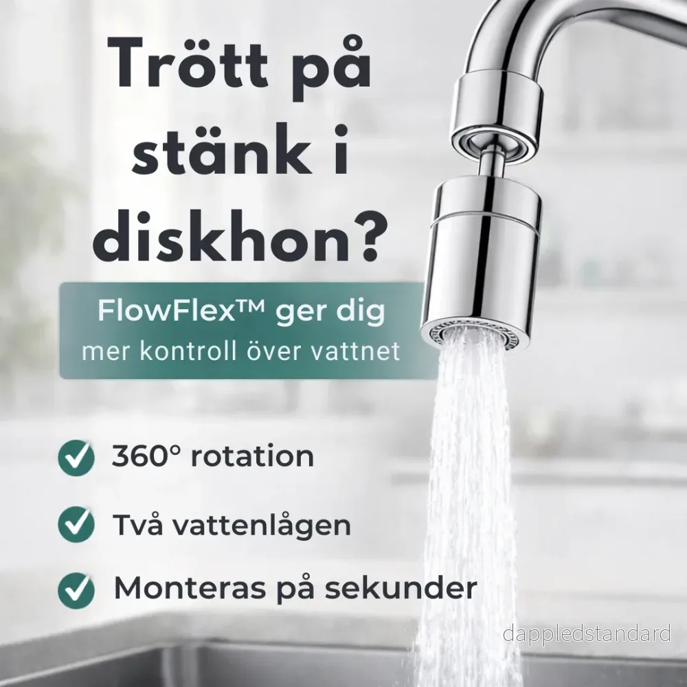 FlowFlex | 360-graders kranutlopp FlowFlex | 360-graders kranutlopp