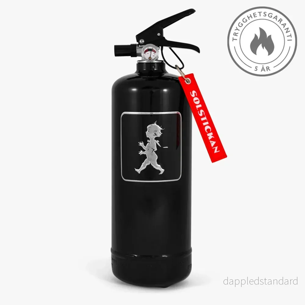 Fire Extinguisher 2kg Black / Black - Bild 2