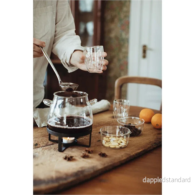 Snöstjärna Dubbelväggad Glas 2-pack - Bild 3