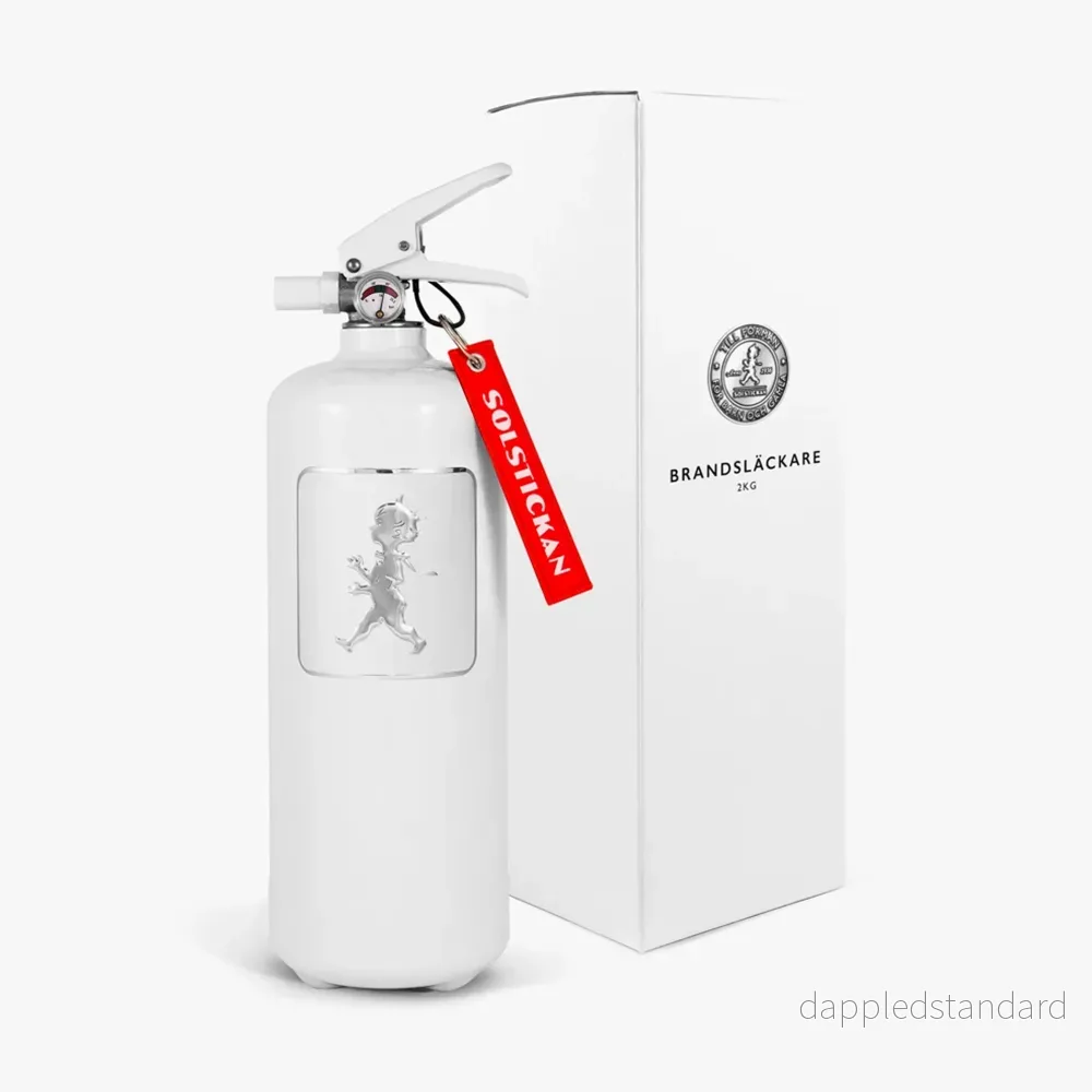 Fire Extinguisher 2kg White / White Fire Extinguisher 2kg White / White
