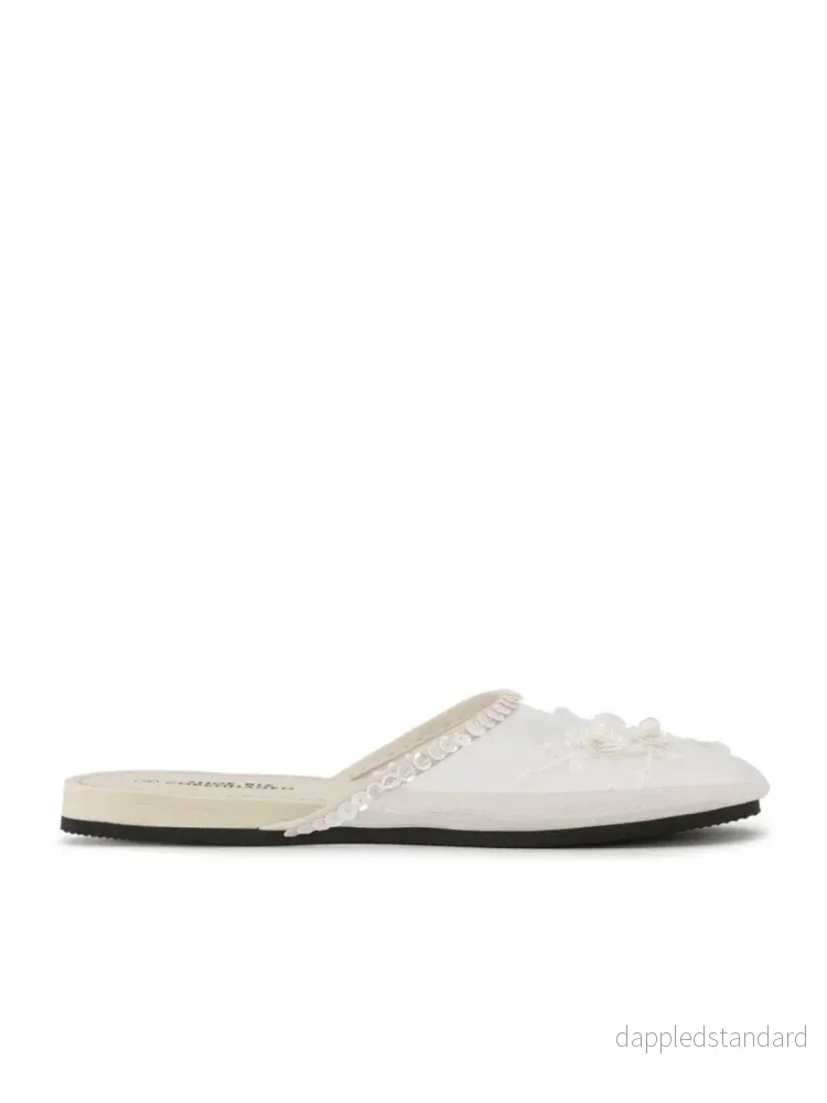 Shoe Biz Pomona Sandal I Offwhite Mesh