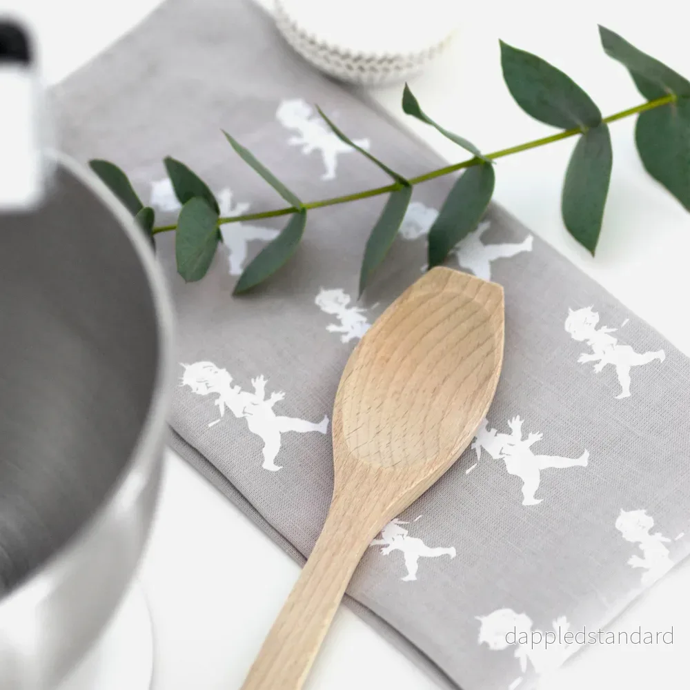 Kitchentowel Grey White - Bild 2