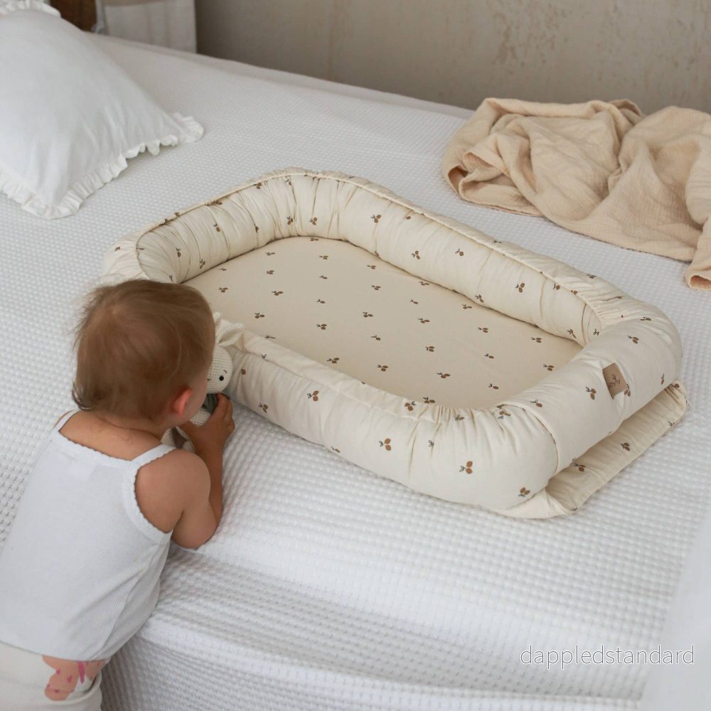 Babyly babynest midi i citronmönster - Bild 3