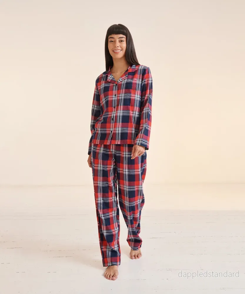 Tartan lounge set för damer
