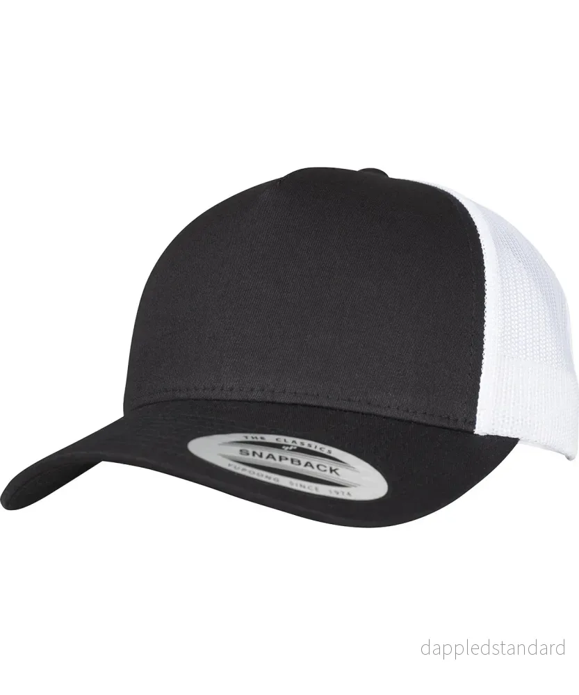 5-panel retro trucker 2-tone keps