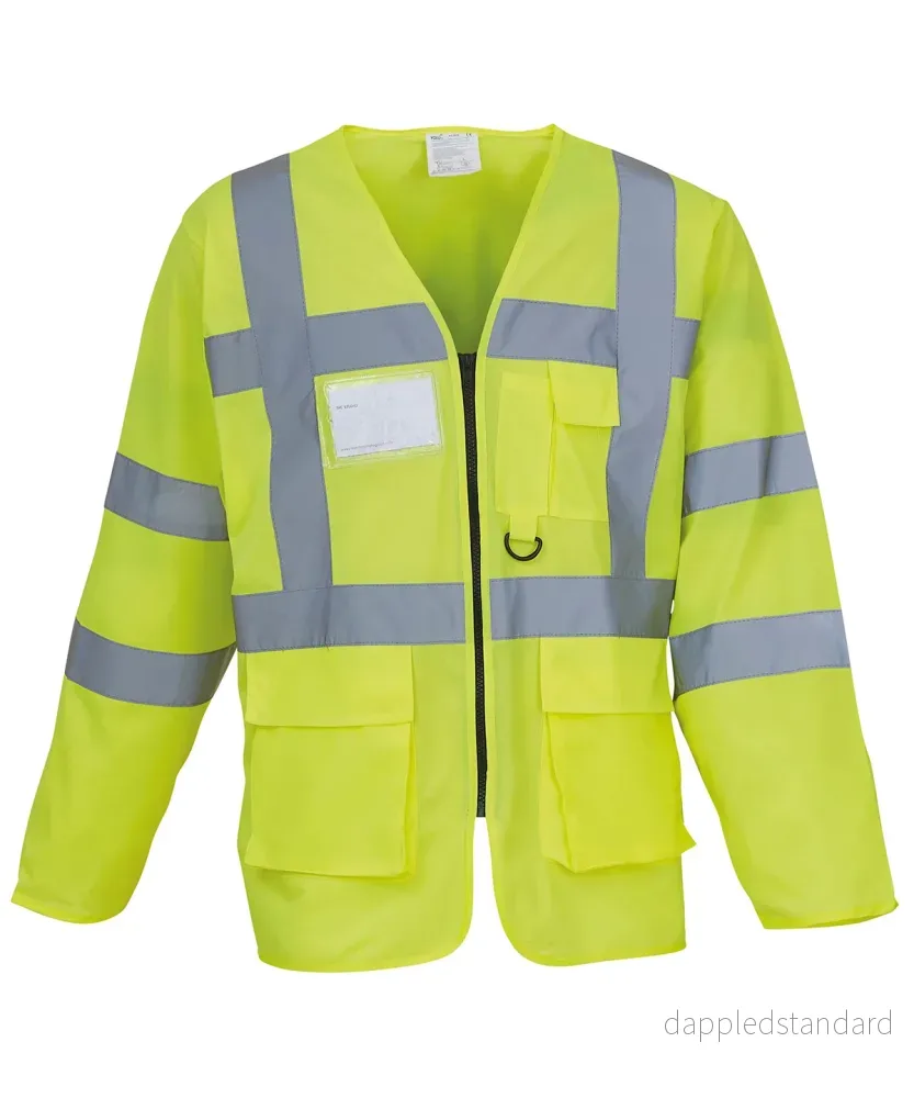 Hi-vis väst med lång ärm för chefer