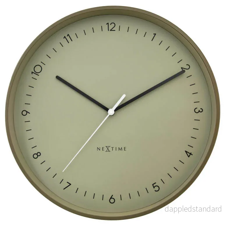 Berlin Väggklocka 40 cm Khaki