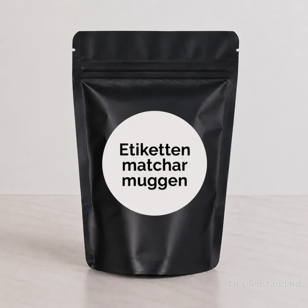 Personlig Kaffe påse | Matchar mugg
