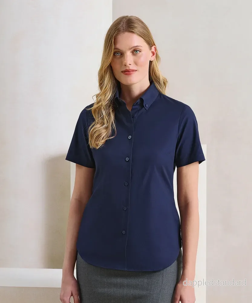 Dam Supreme Oxford kortärmad skjorta