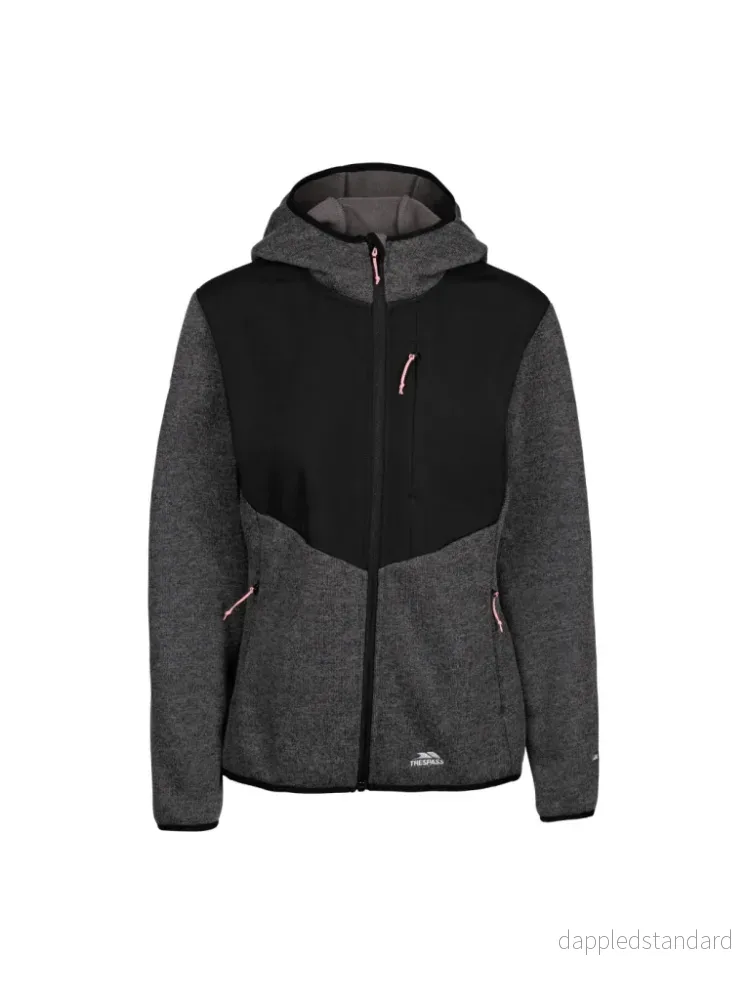 Trespass Grå Tierra Dame Fleece Trespass Grå Tierra Dame Fleece