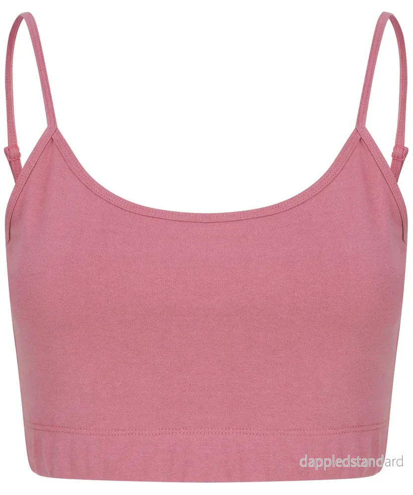 Croppad cami-topp - Bild 3