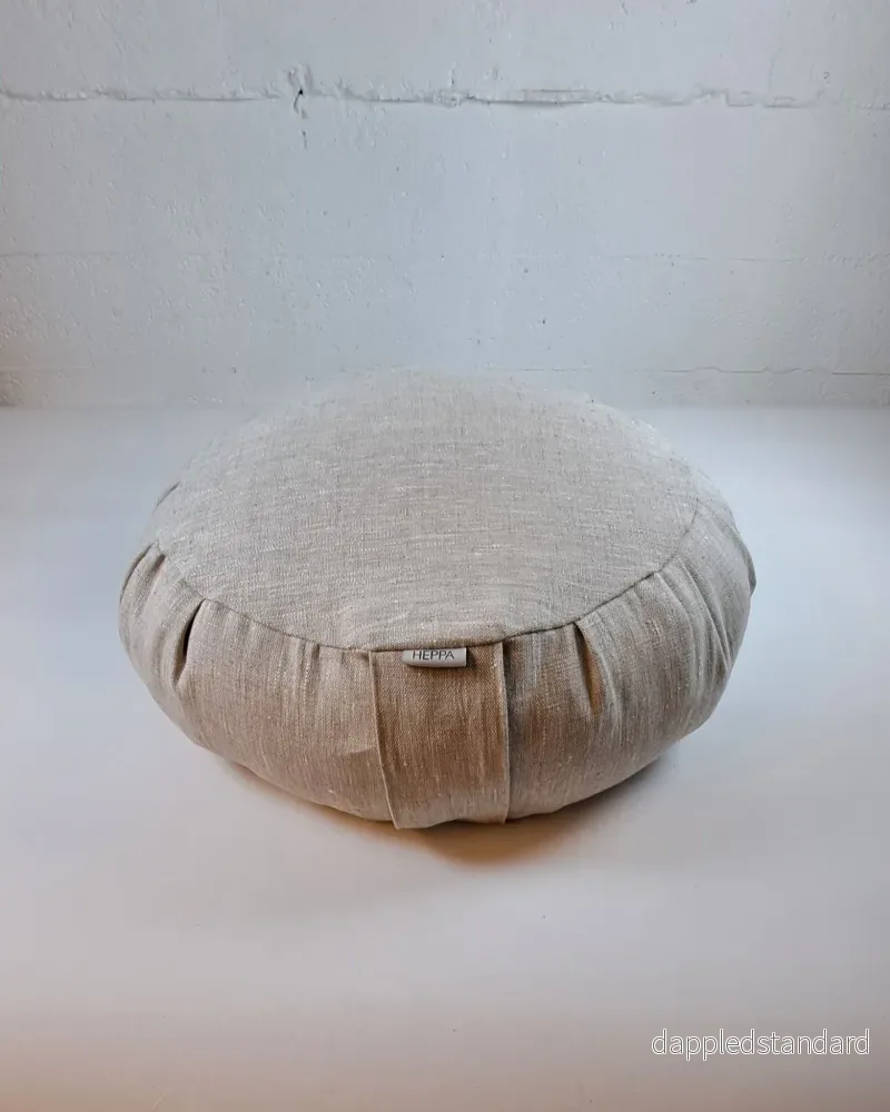 Zafu linne – Natur Zafu linne – Natur