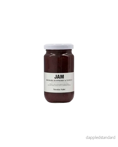 Jam, Rhubarb, Raspberry & vanilla